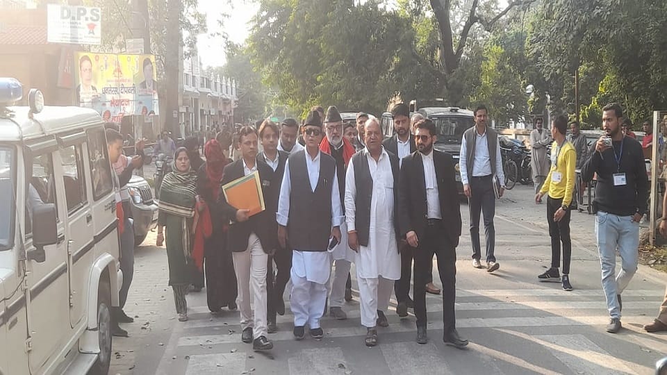 Rampur Bypoll SP candidate Asim Raja filed nomination Azam Khan also accompanied