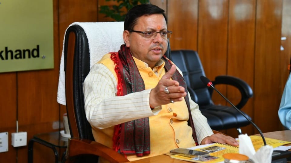 Pushkar Singh Dhami will go on Delhi Visit Today and may also be join in swearing in Gujarat