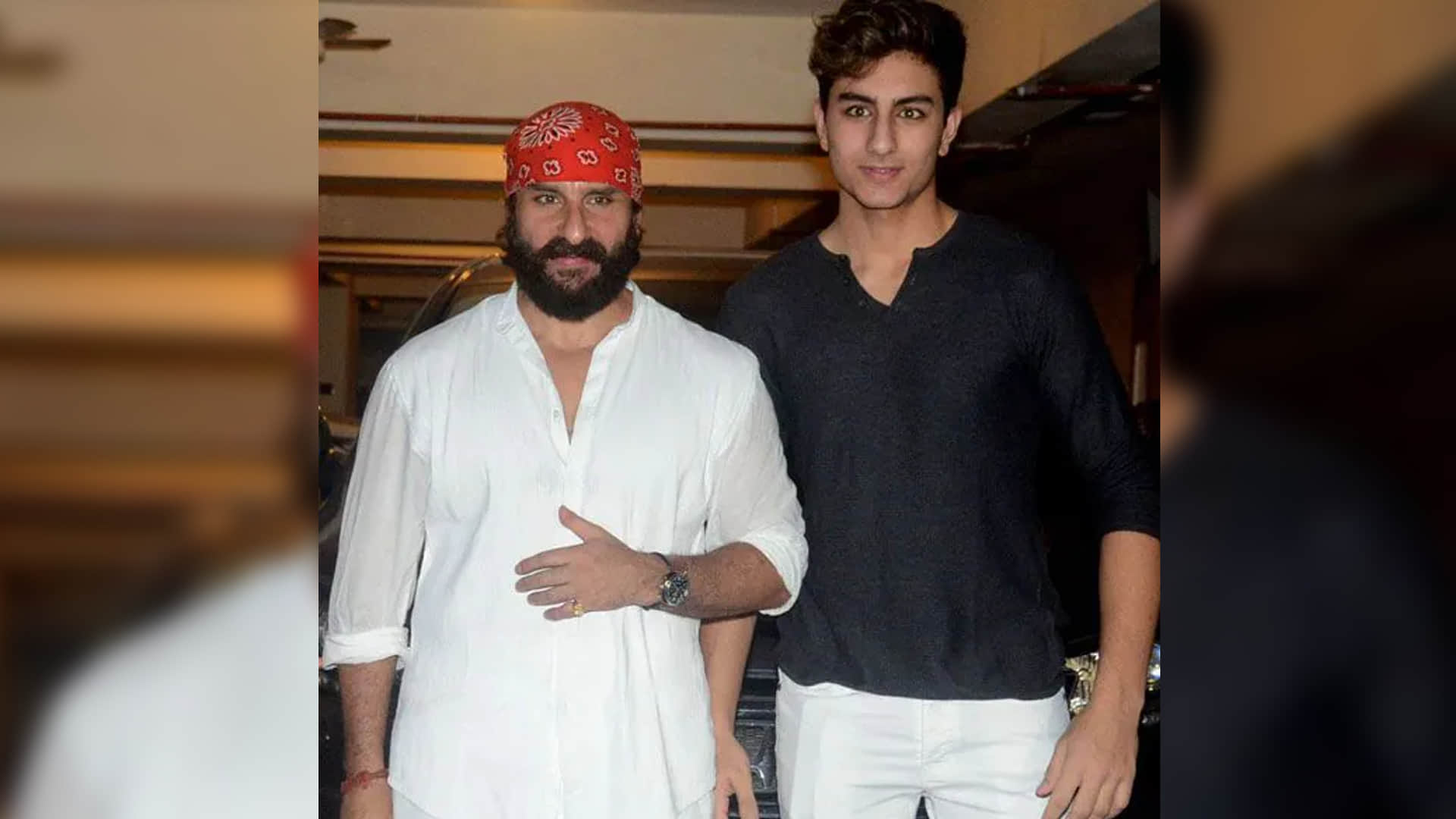 Ibrahim Ali Khan Leaves for His Acting Debut Film Shooting will be directed by Kayoze Irani