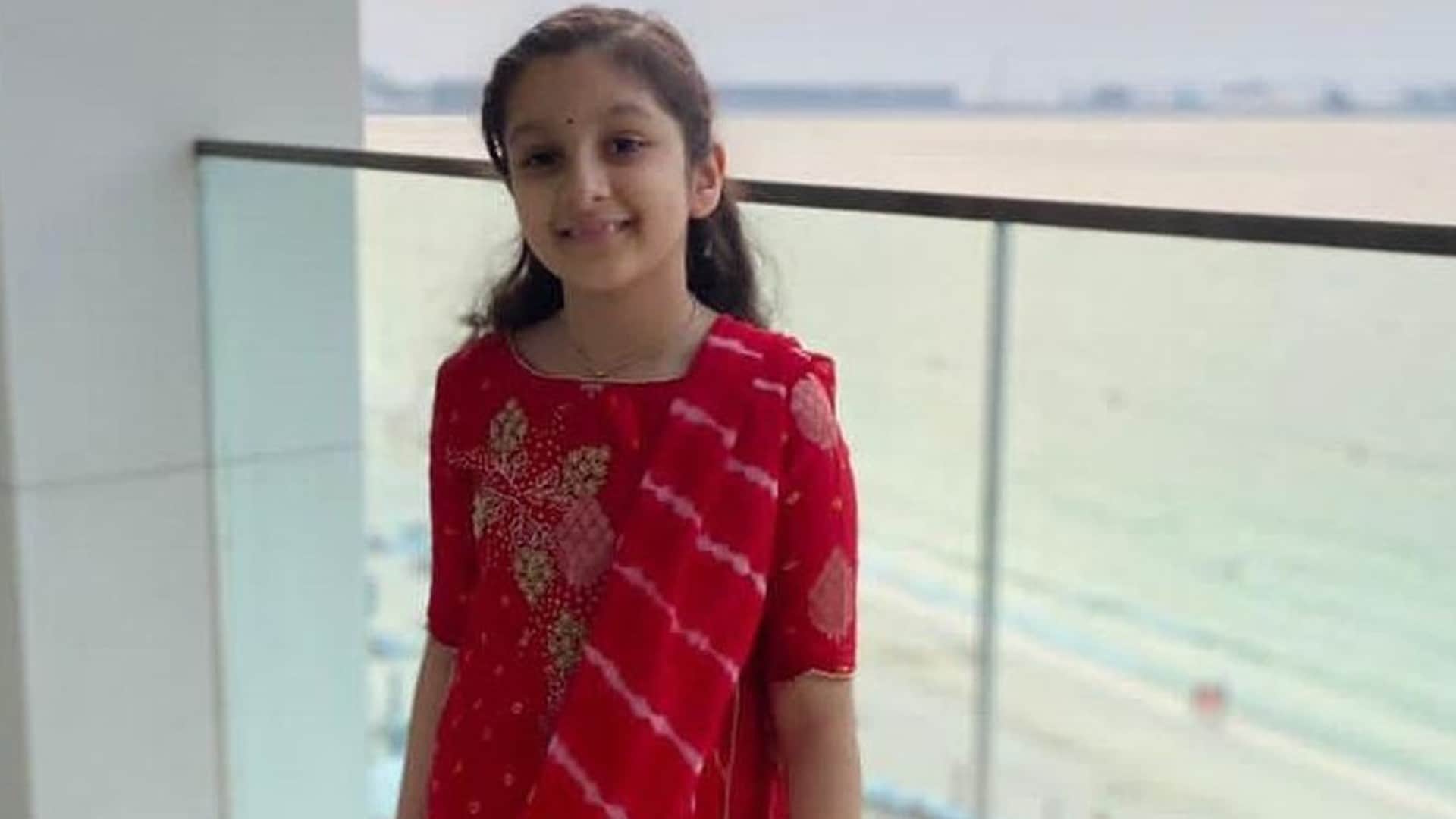 Mahesh babu Daughter Sitara Ghattamaneni shared emotional note for her Grandfather Krishna