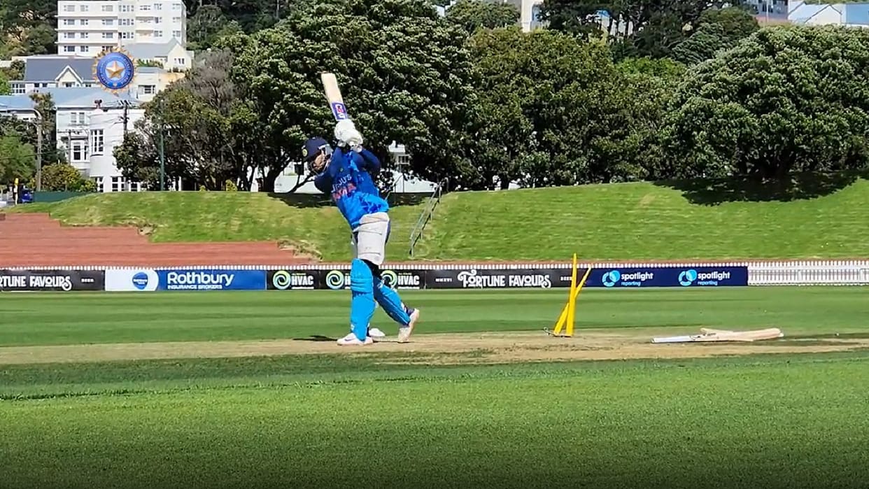 Indian Team is ready to rock in Hardik Pandya Captaincy Sanju samson and Rishabh pant hits hard in nets