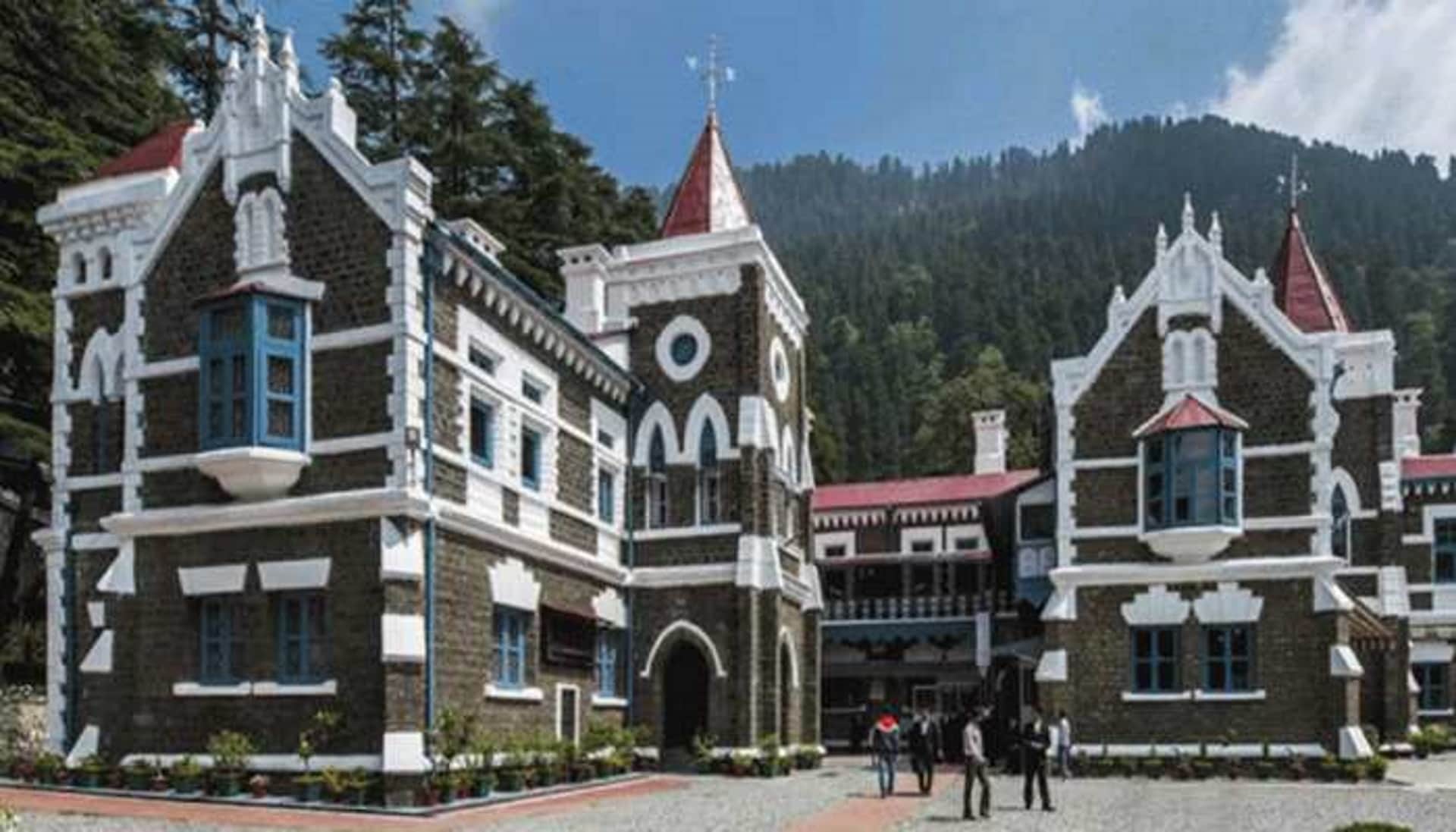 Historic building Nainital High Court building built in Gothic style See Photos Uttarakhand news in hindi