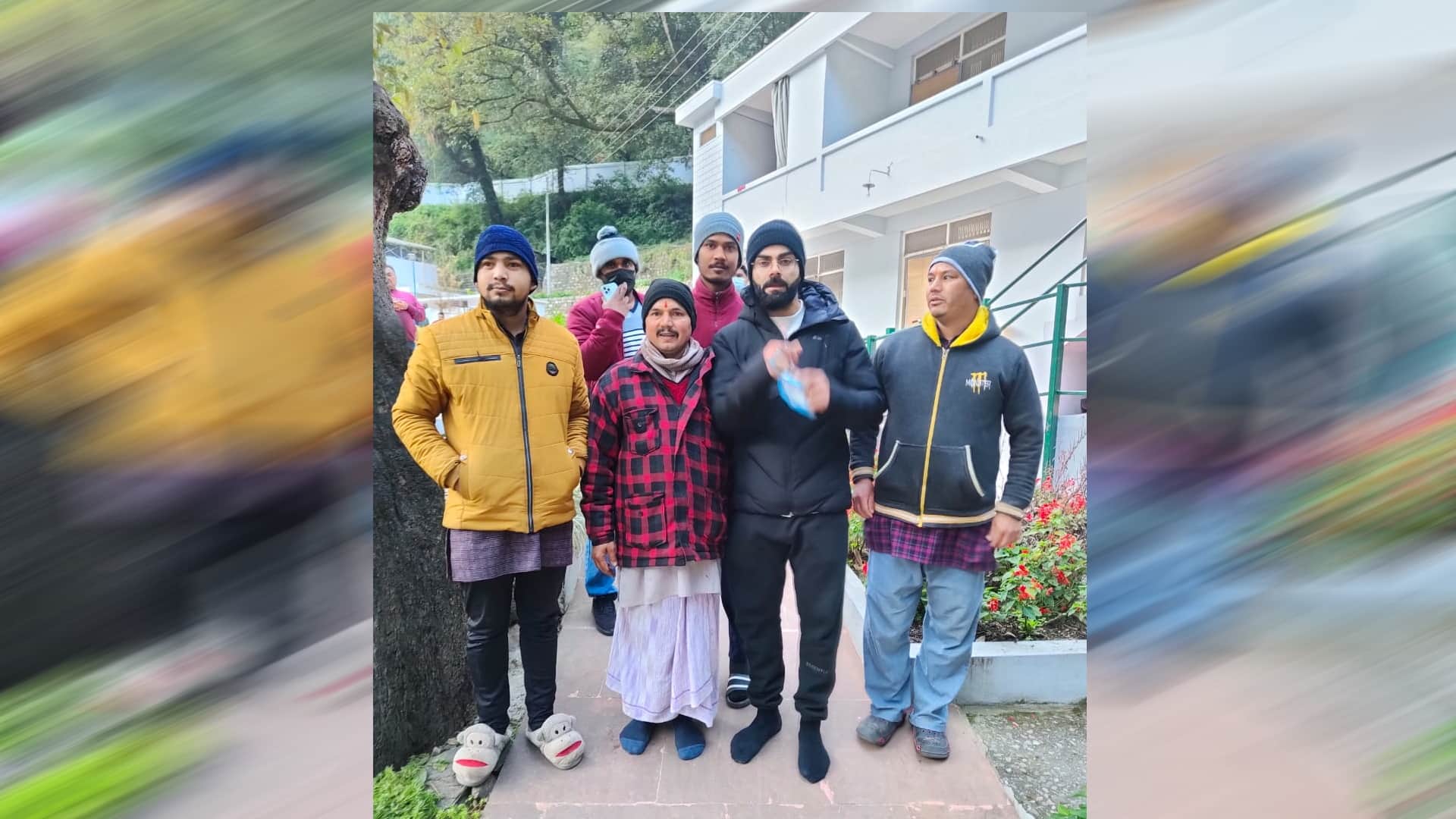 Virat Kohli reached Kainchi Dham Neem Karoli Baba Ashram With Wife Anushka Sharma Uttarakhand news in hindi