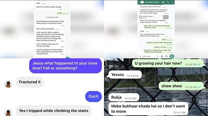 shraddha walker whatsapp chats in hindi aftab poonawala beaten up her