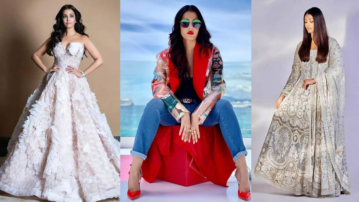 Fashion Tips Aishwarya Rai Bachchan Saree, Dresses, Gowns And Ethnic Wear See Latest Photos