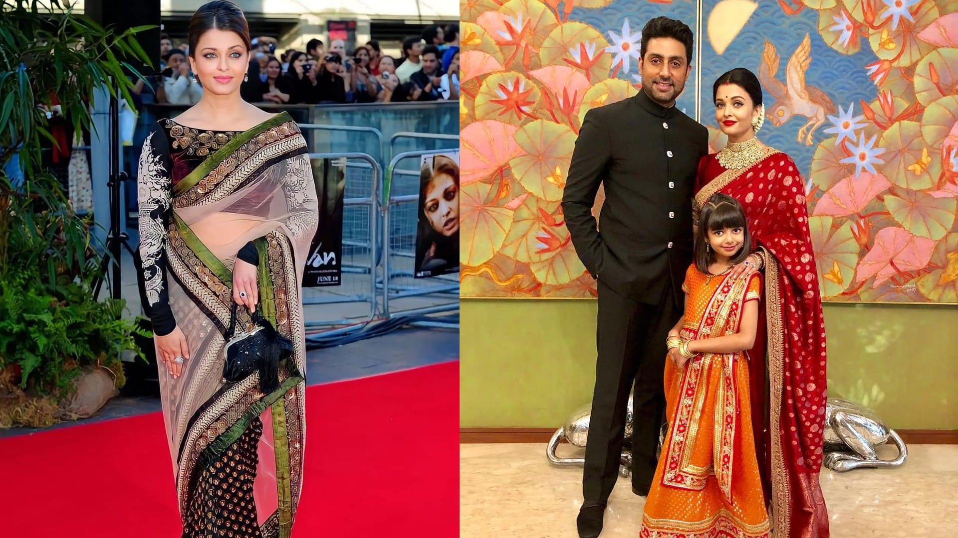 Fashion Tips Aishwarya Rai Bachchan Saree, Dresses, Gowns And Ethnic Wear See Latest Photos