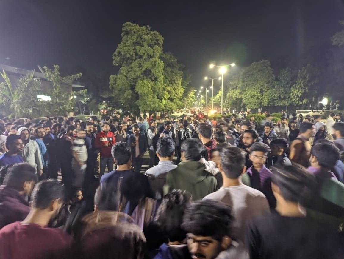 Student accused of assault in AMU arrested and sent to jail