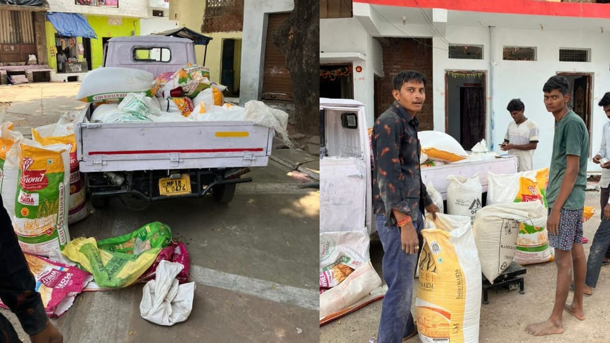 Ration available in the poverty line is being sold openly in the markets the consumers themselves are selling