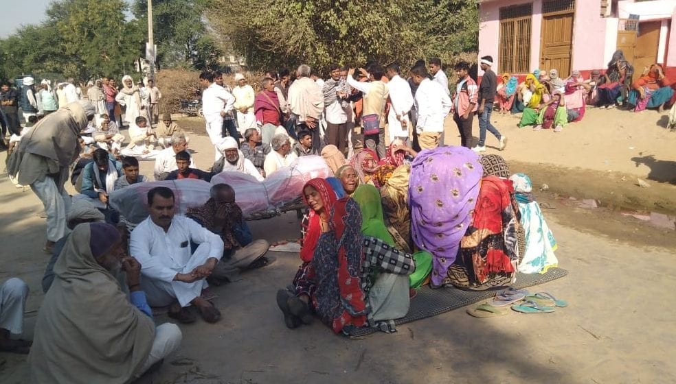 Accused arrested, villagers agreed on the assurance of MLA, took dead body after 19 hours