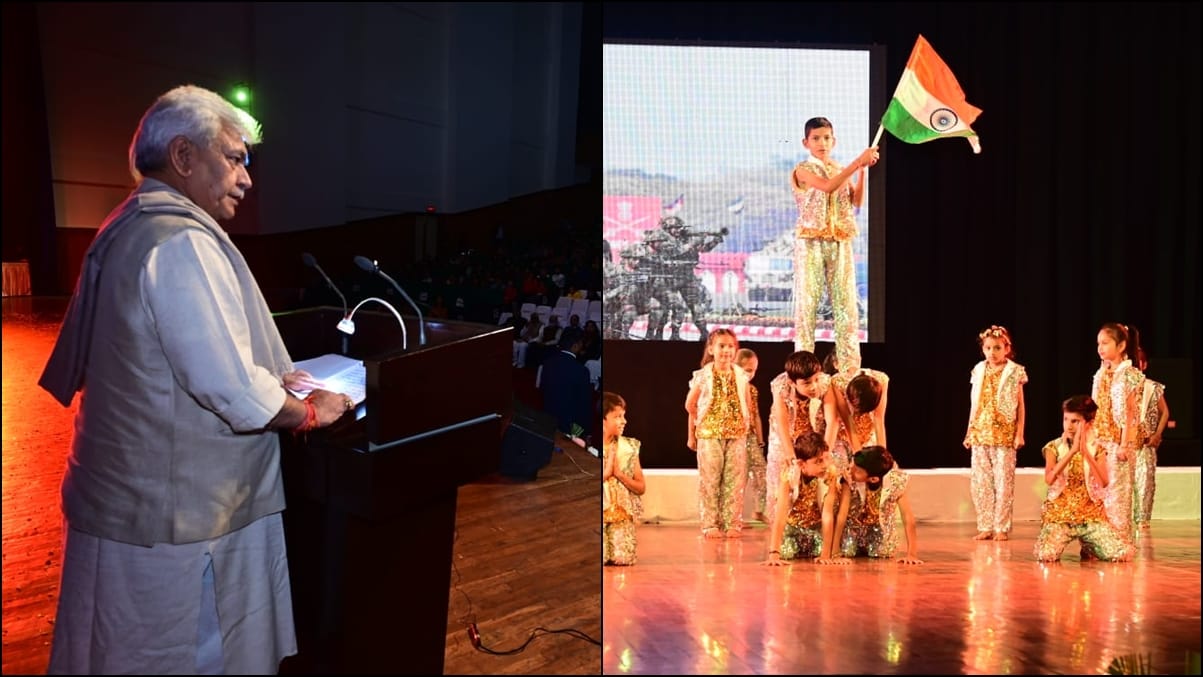 LG Manoj Sinha attended annual function of schools of Badrinath Educational Trust