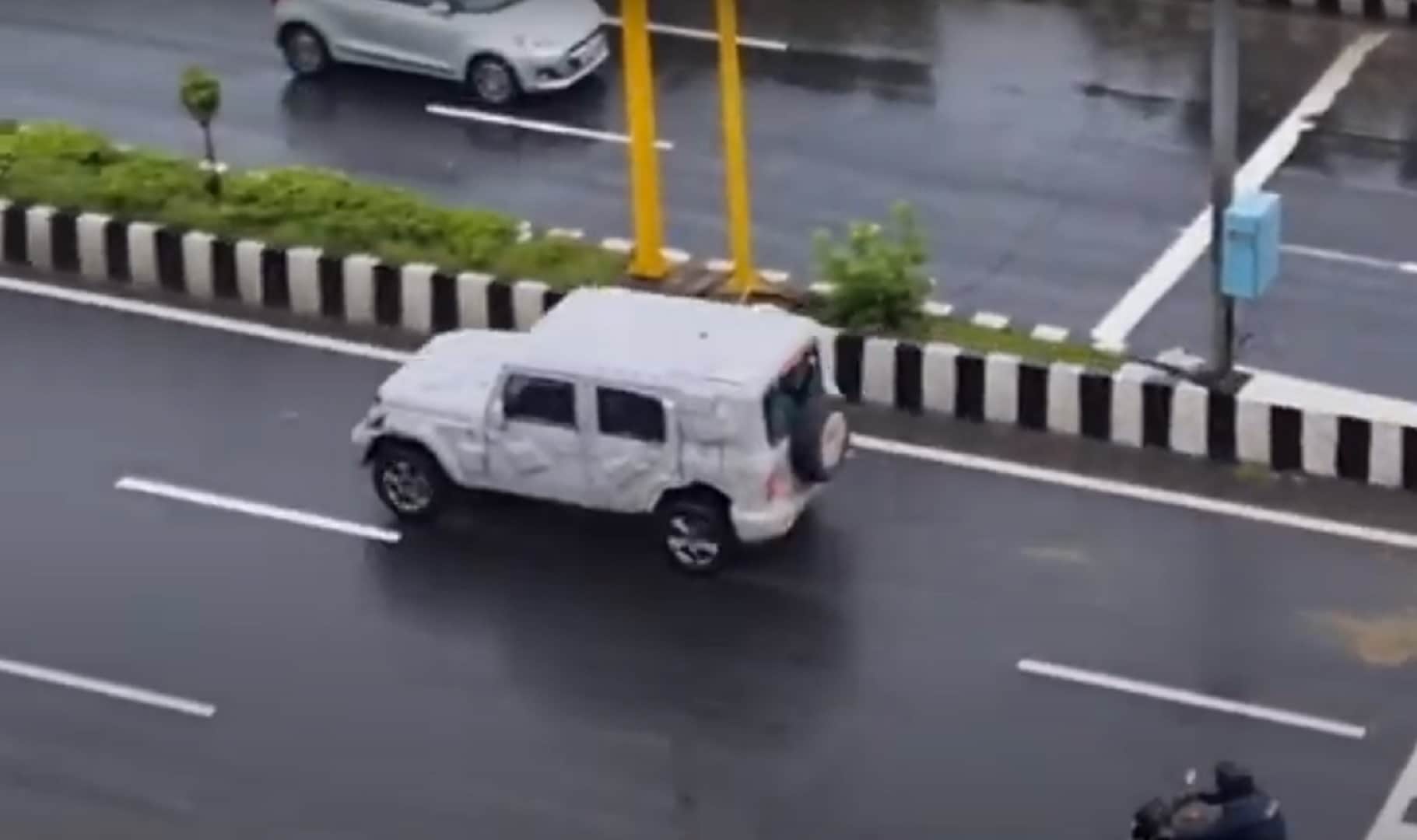 Mahindra Thar 5-door SUV Global Debut on August 15 2023 Know Details