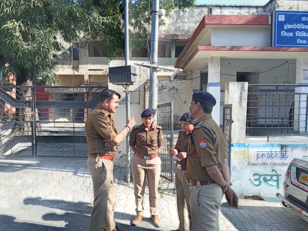 Haridwar Latest News: Encounter between police and miscreants in Bahadrabad