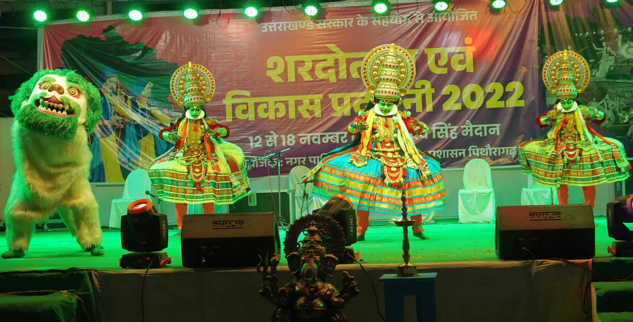Artists from Manipur and Kerala rocked