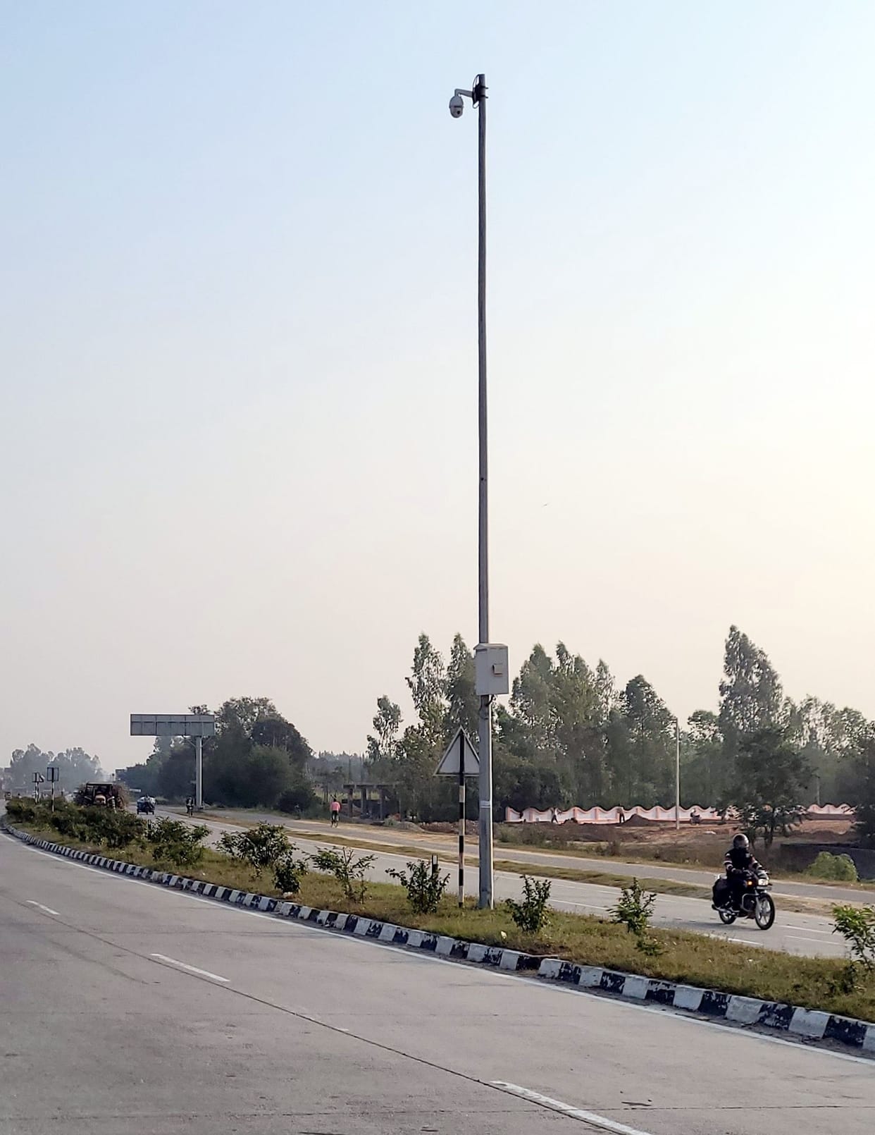 Traffic will be under the supervision of the third eye on the fourlane highway