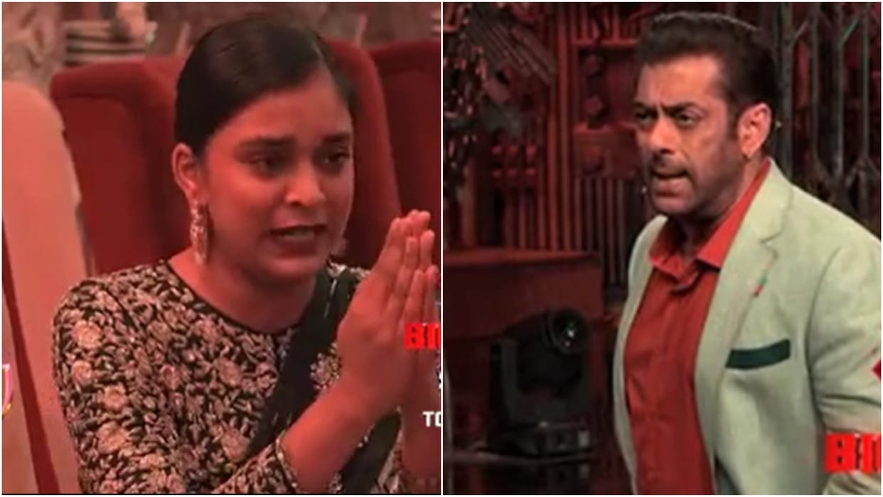 Bigg boss 16 shukravaar ka vaar salman khan slams sumbul touqeer khan said she is obsessed with shaleen bhanot