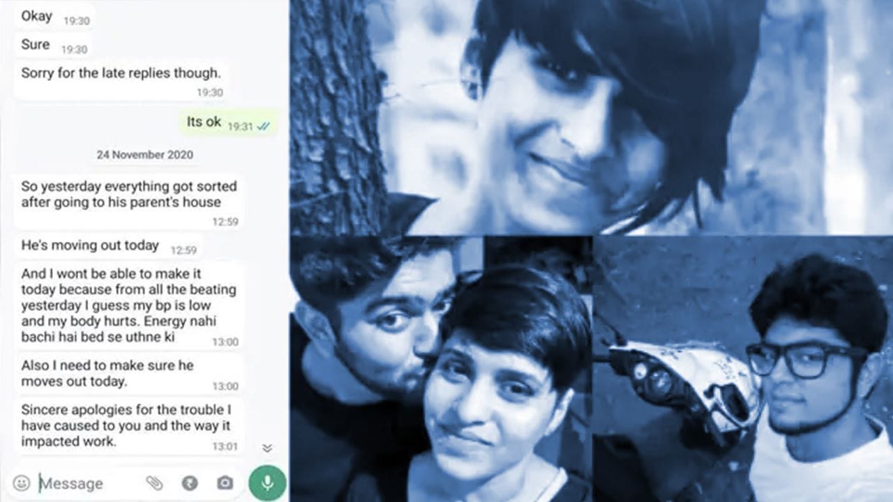 shraddha walker whatsapp chats in hindi aftab poonawala beaten up her