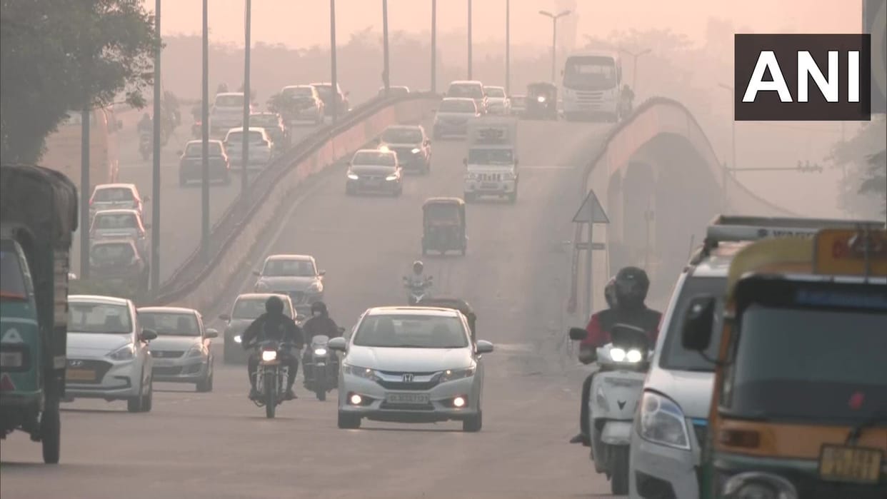 Colder than Shimla in Delhi pollution suffocated on Sunday
