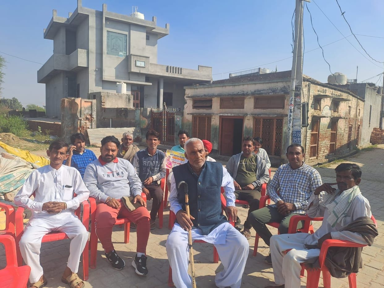 Pandit Gangamani became the first sarpanch in Kallarbhaini, a village established by the Muslim community.