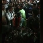 वायरल हुए वीडियो का एक दृश्य।