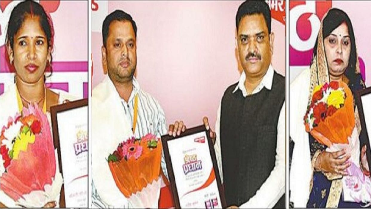Lucknow : The faces of the chiefs blossomed after receiving asian paints honour.