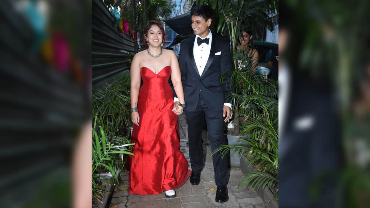 Aamir Khan Daughter Ira Khan Trolled for wearing red gown on her engagement with Nupur Shikhare