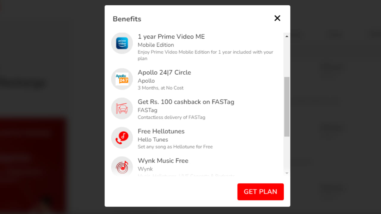 Airtel Recharge Plan