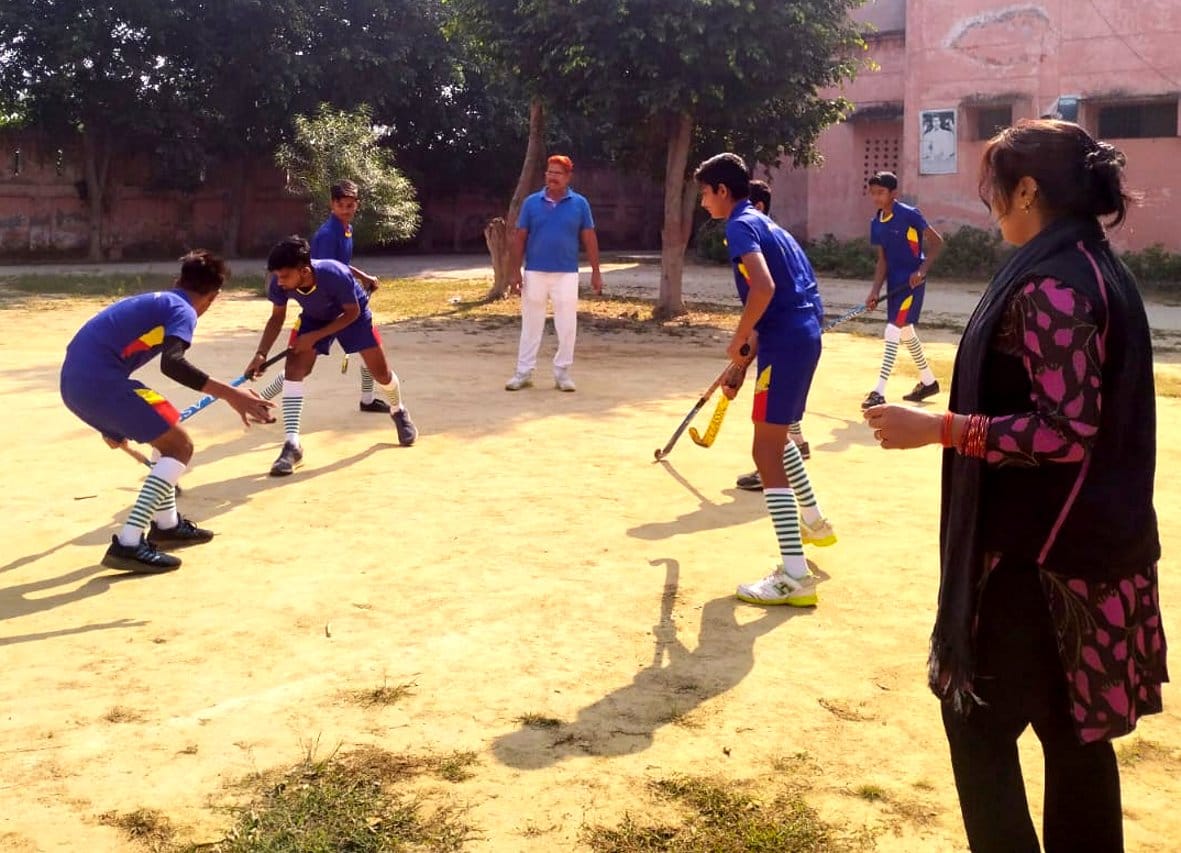 The team of Harshit and Vanshika was the winner in Kabaddi