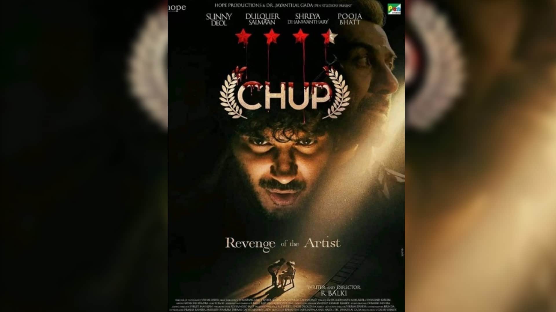 sunny deol Dulquer Salmaan  chup revenge of the artist film will release on zee5 ott platform on 25 November