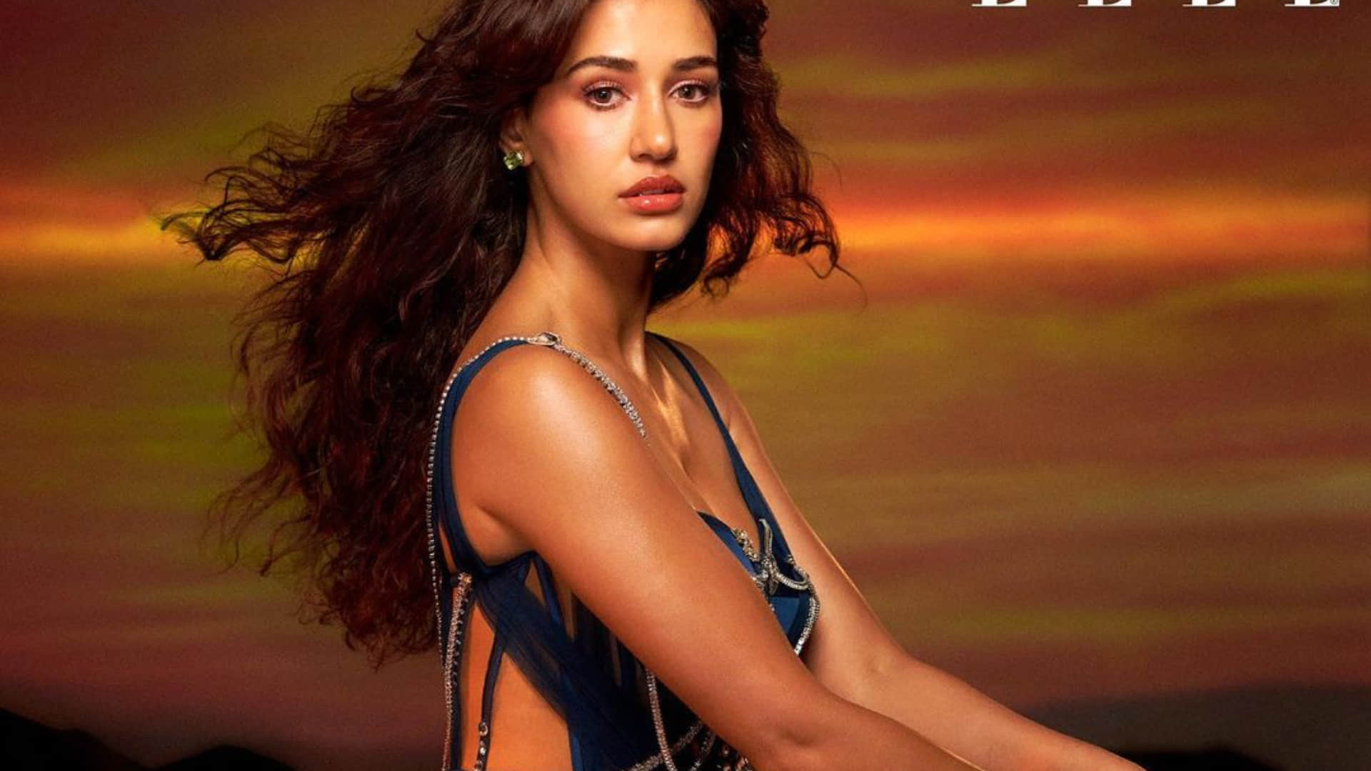 after pic viral with mistry man disha patani hot toned legs in little brown dress