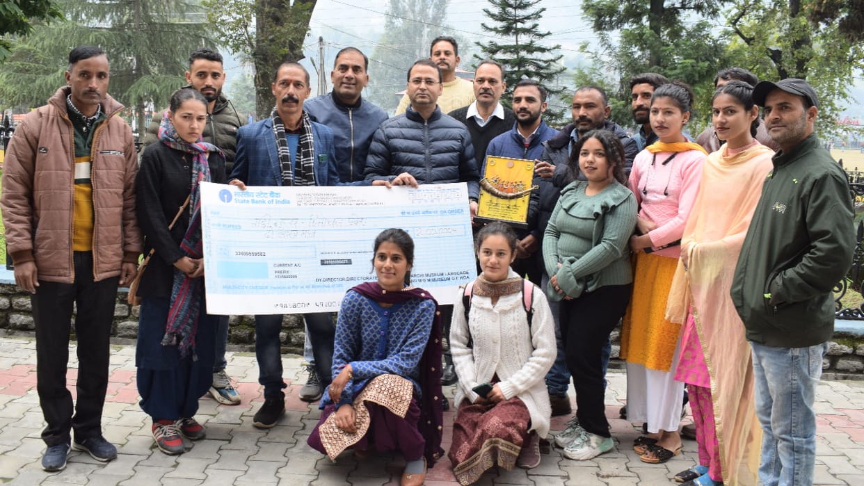 Chamba Gaddi dance got third place in national competition