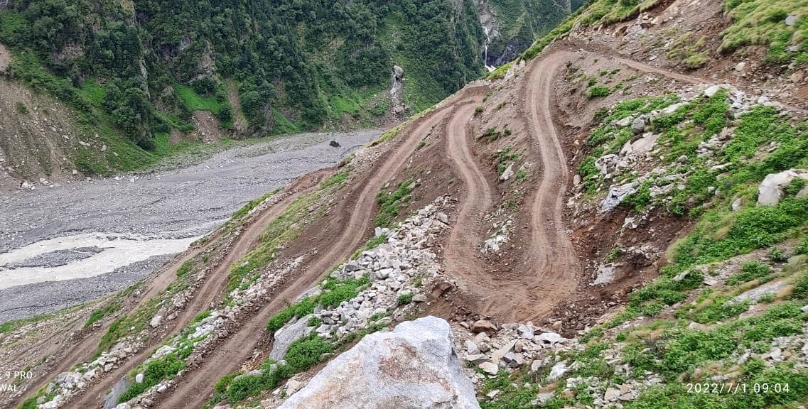 Only 21 km road was cut in 14 years