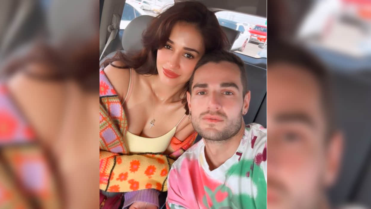 disha patani dress smokey cut out design picture share with rumored boyfriend