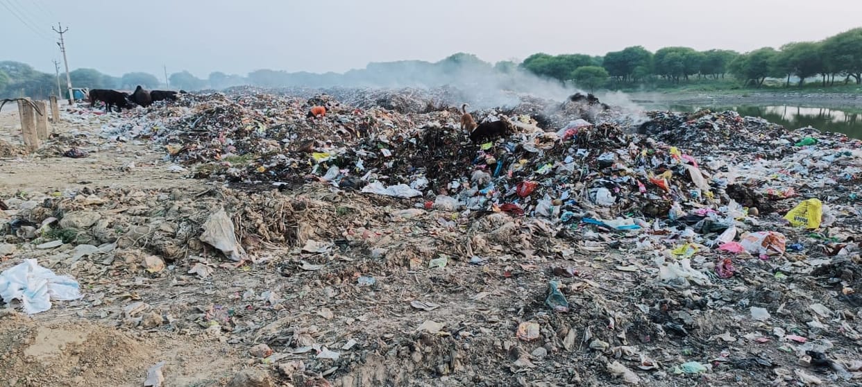 Dumping ground in papers, solid waste plant incomplete