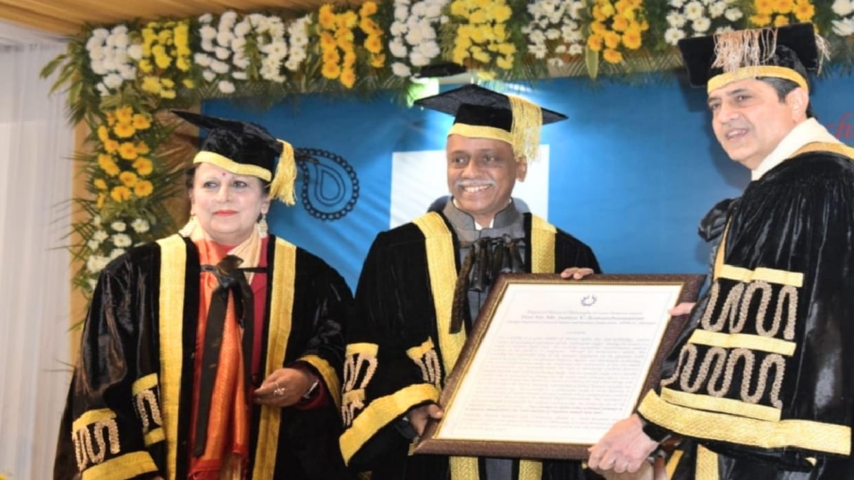 283 students awarded at the first convocation of National Law University Shimla