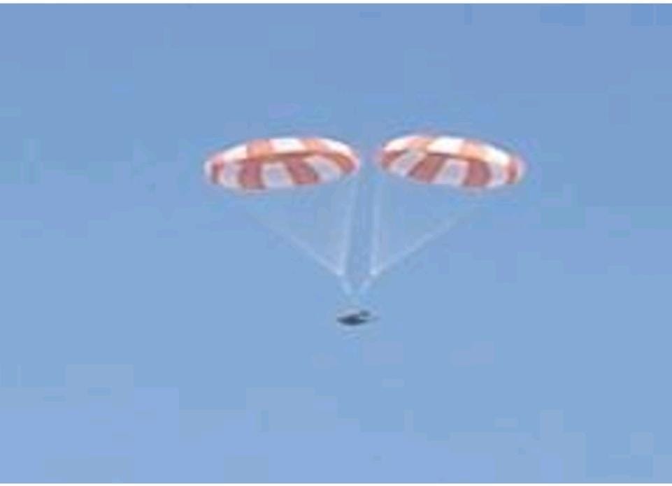 ADRDE team opened parachute of Gaganyaan mission with mortar in the sky