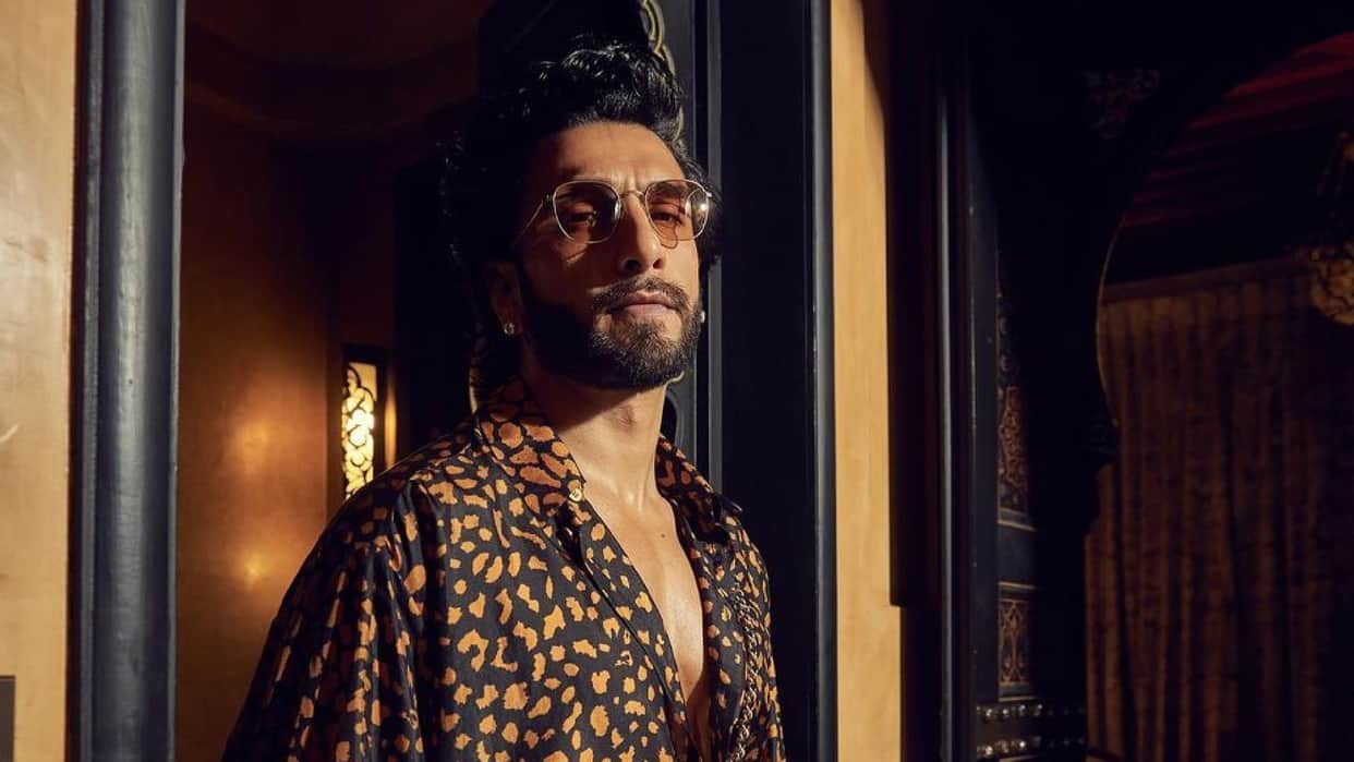 ranveer singh ode to india in marrakech film festival in floral sherwani