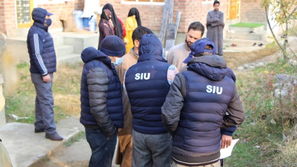 SIU Conducting Searches At LeT Commander House In Pulwama in terrorist case
