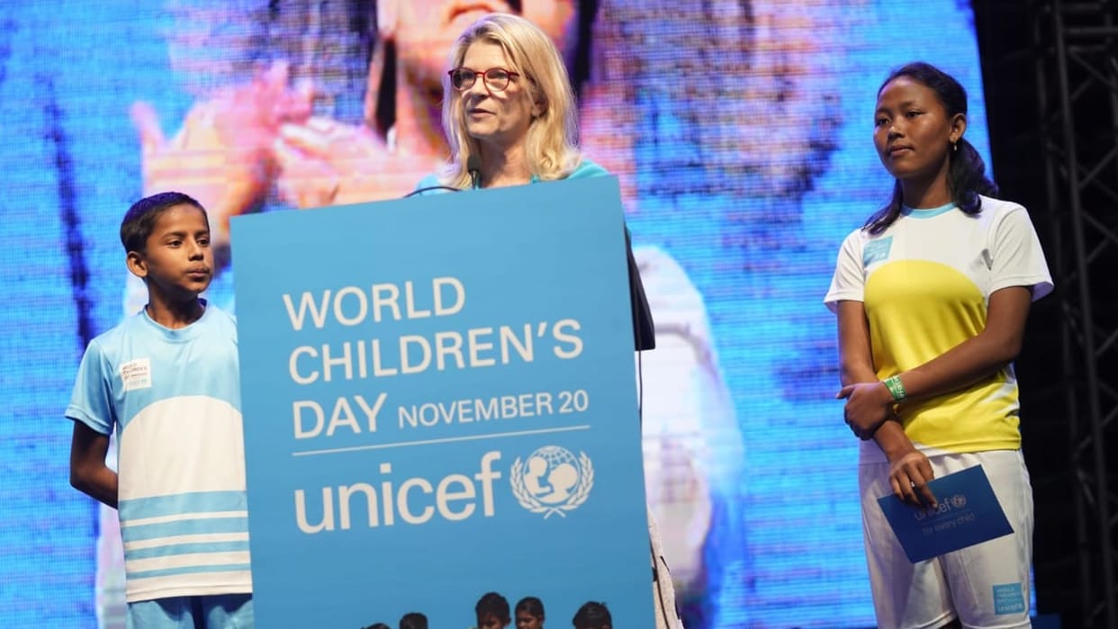 World Children’s Day 2022 UNICEF Sachin Tendulkar Ayushman Khurana Celebrated Children day through sports