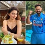 उर्वशी रौतेला, ऋषभ पंत और शुभमन गिल