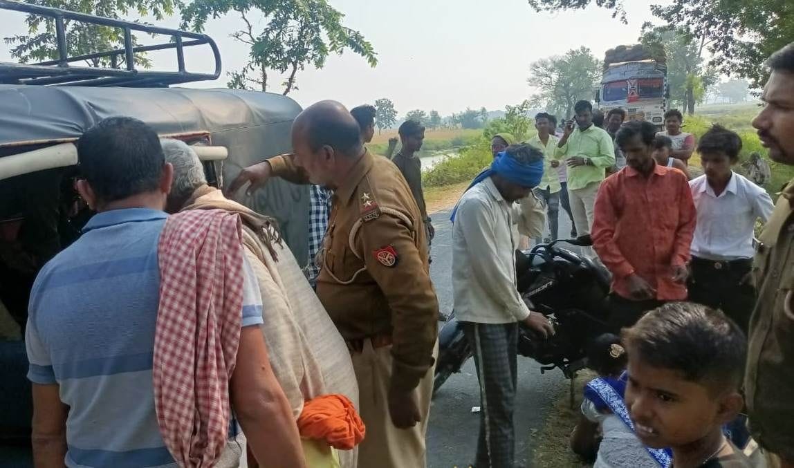 two injured in road accident