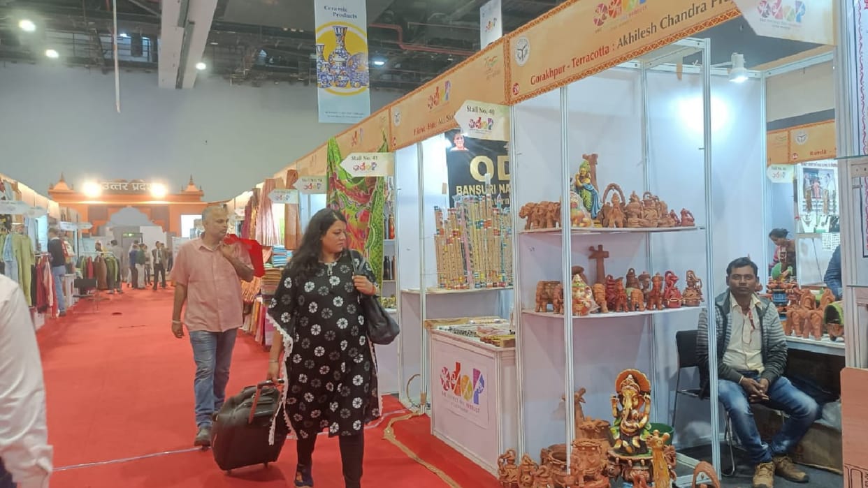 Terracotta shining in International Trade Fair