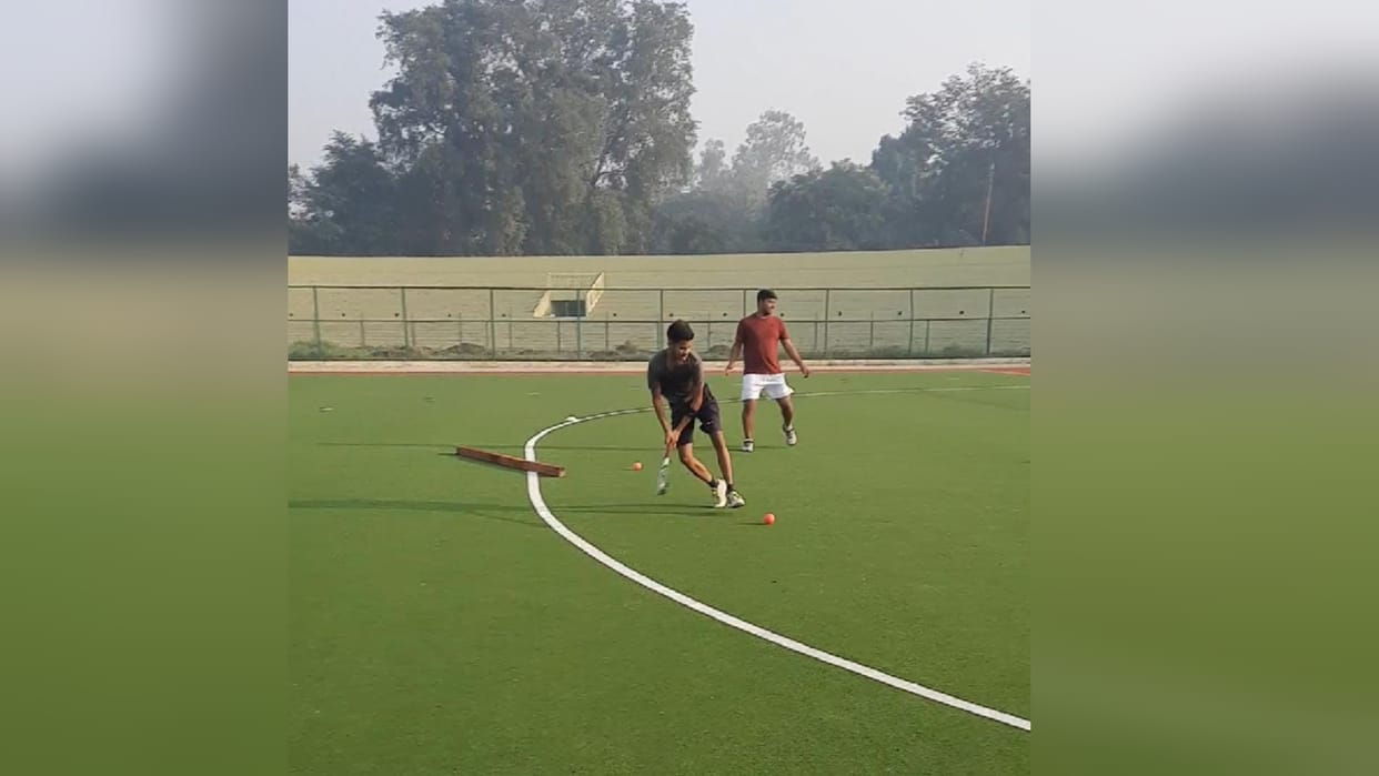 Meerut: 53-month wait over, Astroturf hockey ground found, players start practice