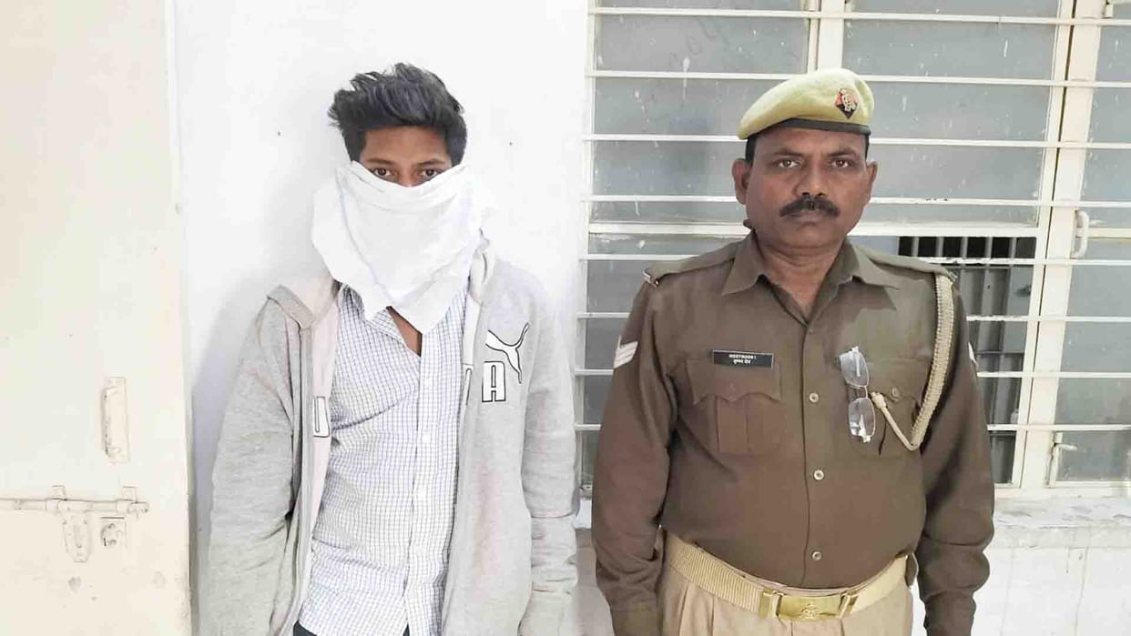 Fatehpur: Absconding nurse son arrested in mass conversion