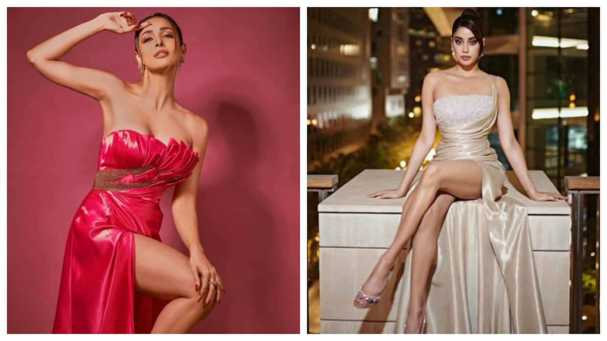 Photos Of The Day: Malaika Arora Hot look in Off Shoulder Gown Janhvi Kapoor Monalisa Sara Ali Khan Pictures
