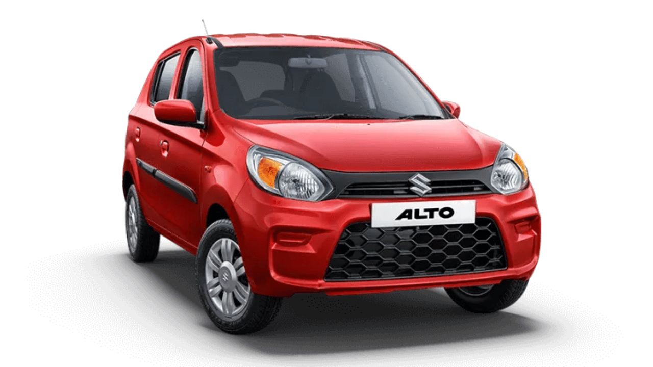 Which CNG car of Maruti gets the highest average Maruti alto celerio wagon r s presso