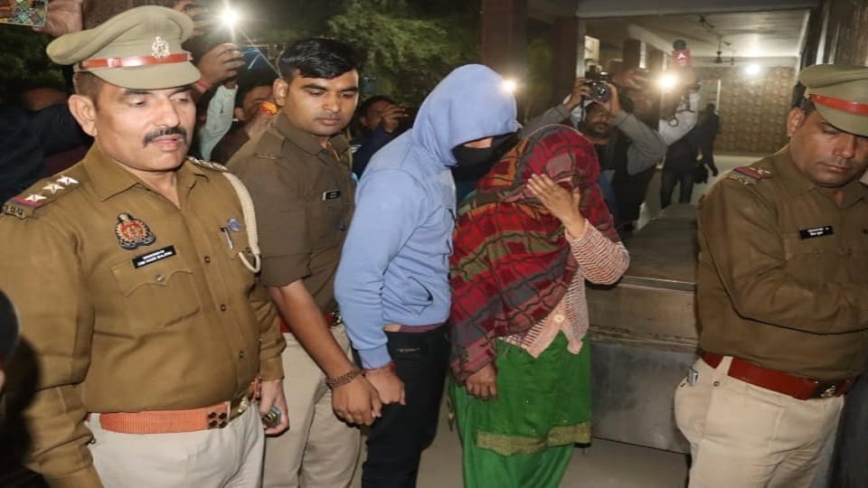 Mathura murder case Badarpur Ayushi Yadav dead body was found in a trolley bag