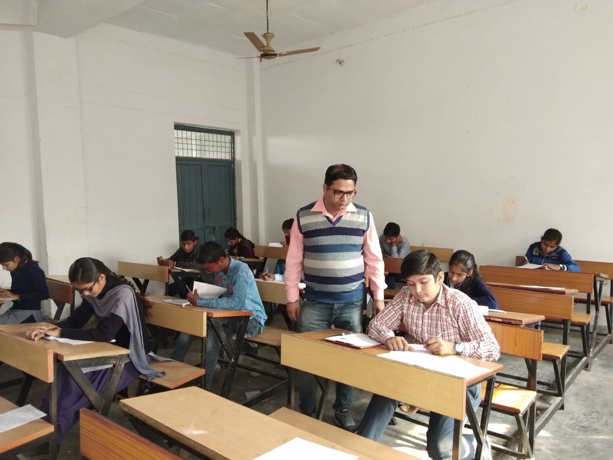NMMS: 2221 students took the exam at eight centers, 259 remained absent