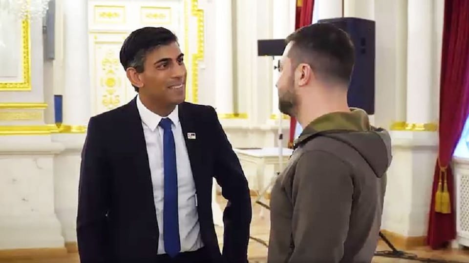 UK PM Rishi Sunak announces air defence package for Ukraine on first visit to Kyiv Against Russia