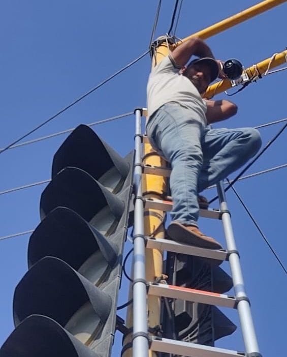 Now the city will be in sight of HD cameras with fiber
