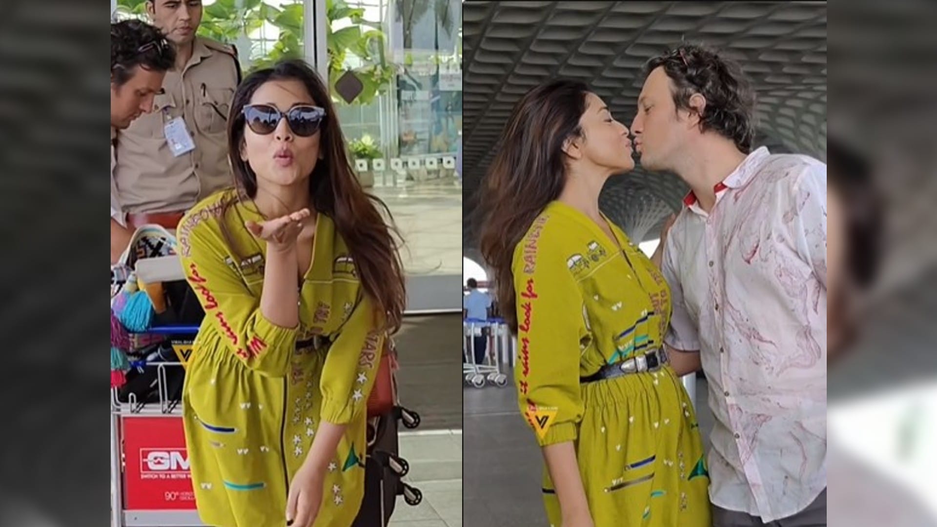 drishyam 2 actress Shriya Saran trolled for kiss her husband front of camera